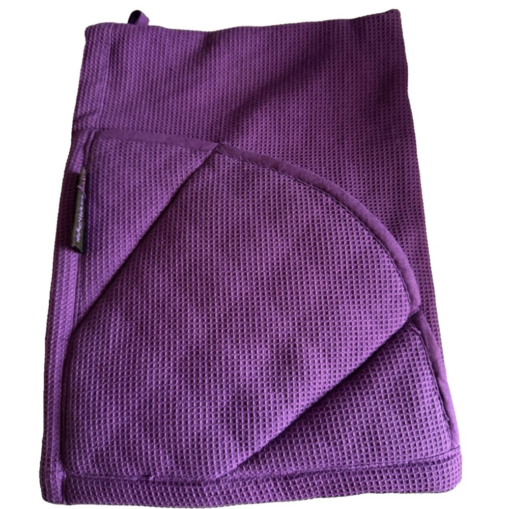 Rachael Ray Moppine 2-in-1 Kitchen Towel Purple Heat Resistant Absorbent